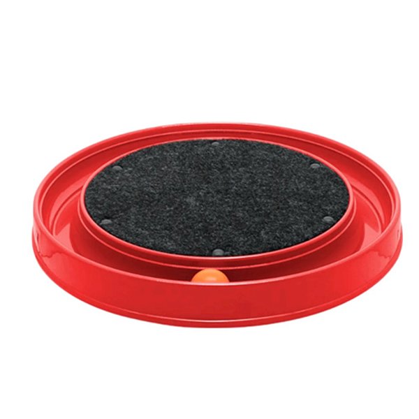 Arranhador para Gato Redondo Vermelho - Furacão Pet
