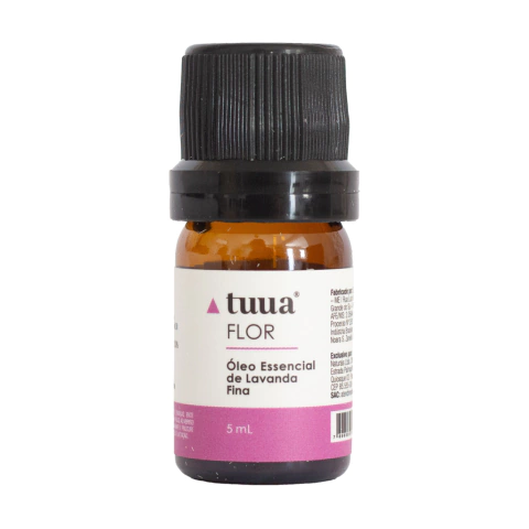 Oleo Essencial de Lavanda Fina para Humanos 5ml - Tuua
