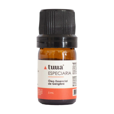 Oleo Essencial de Gengibre para Humanos 5ml - Tuua