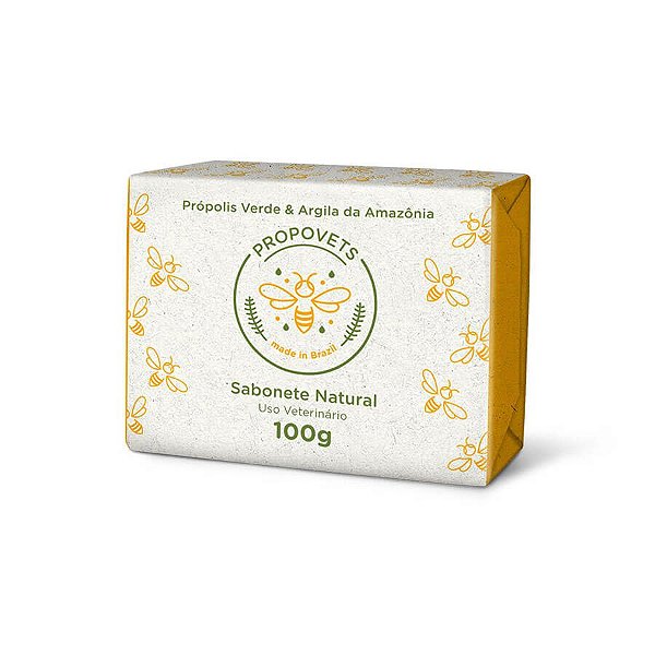 Sabonete Natural para Cães Gatos 100g Propovets