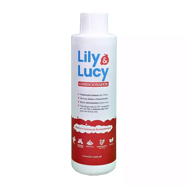 Condicionador para Cães e Gatos Lily&Lucy - 400ml