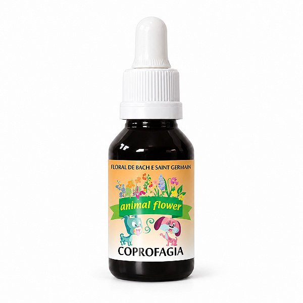 Floral Coprofagia em Gotas para Cães e Gatos 30 ml | Animal Flower
