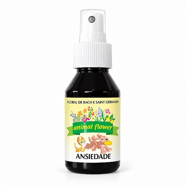 Floral Ansiedade em Spray para Cães e Gatos 100 ml | Animal Flower