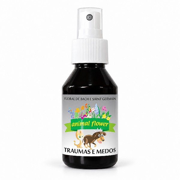 Floral Traumas e Medos em Spray para Cães e Gatos 100 ml | Animal Flower