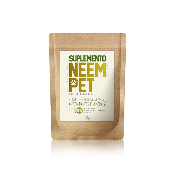 Suplemento Natural para Cães Neem Pet 100 g Openeem