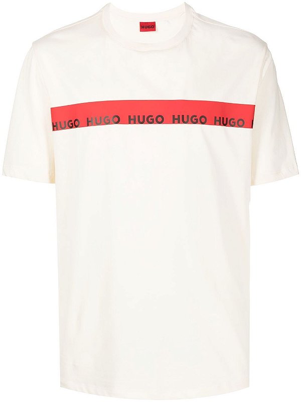 Camiseta HUGO Diziano Logo Print - 100% Original.