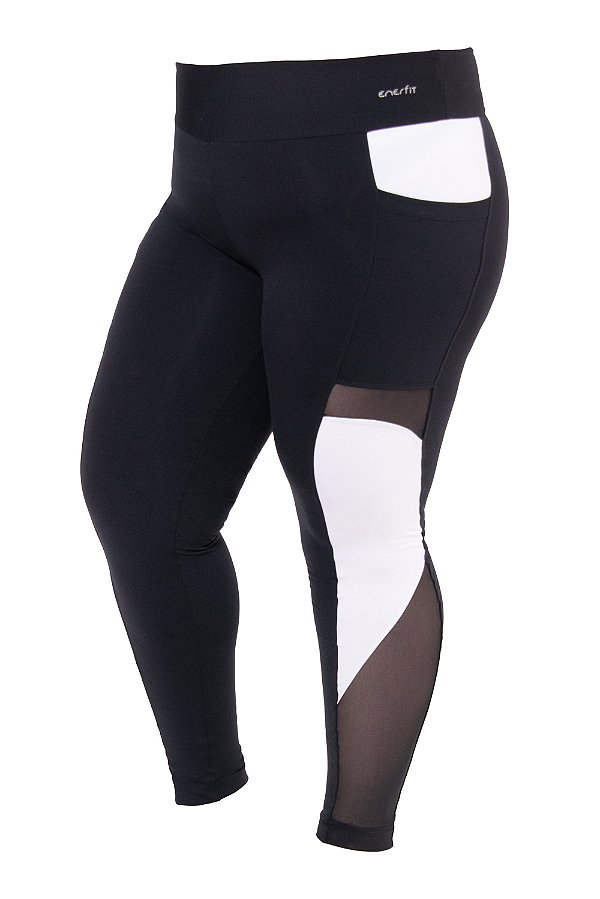 Legging c/ bolso Plus Size Supplex Power