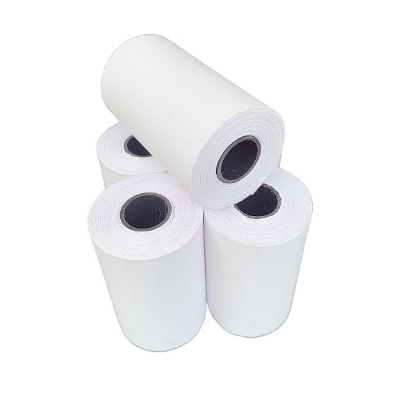 Bobina Térmica 57x15 Branco - 30 Rolos