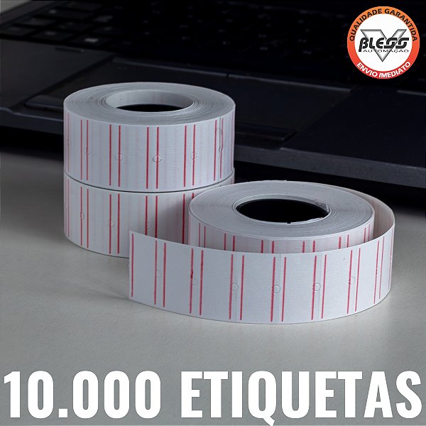 10 Mil Etiqueta Tarjada Etiquetadora FIXXAR MX5500 M-14