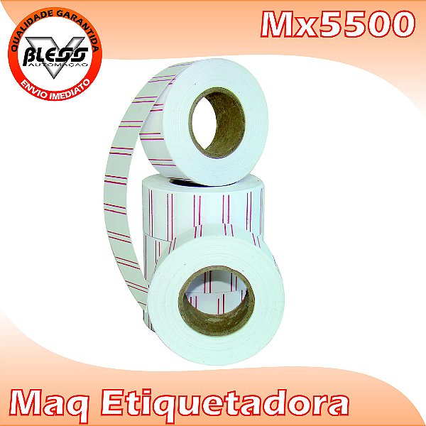 Etiqueta Preço MX5500 - 100 Rolos