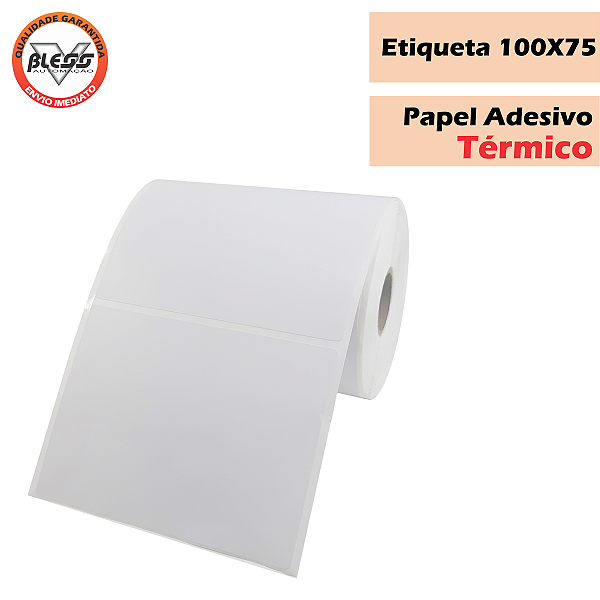 Etiqueta Térmica 100x75 - 10 Rolos