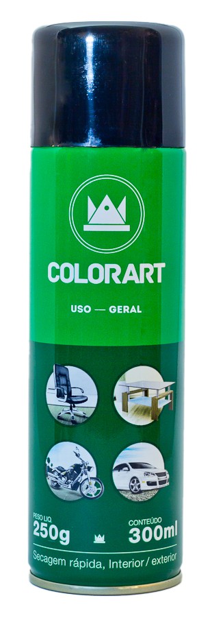 Colorart Uso Geral - Preto Brilhante - id 61509