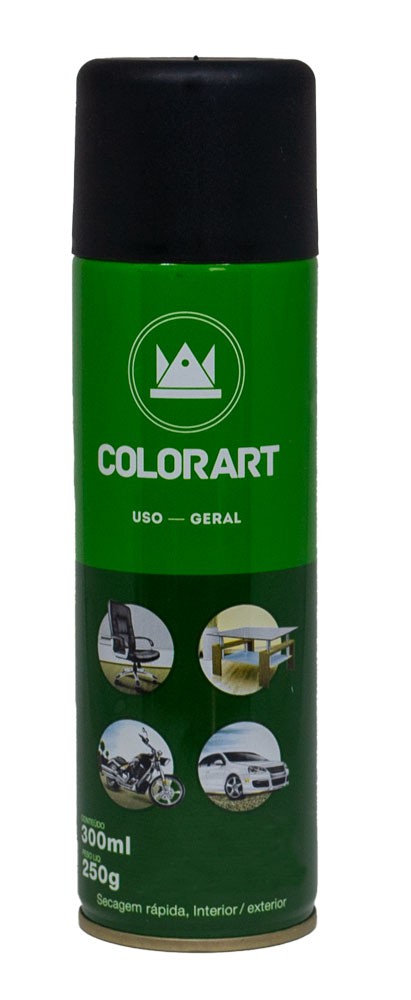 Colorart Uso Geral - Preto Semi-Fosco - id 61528