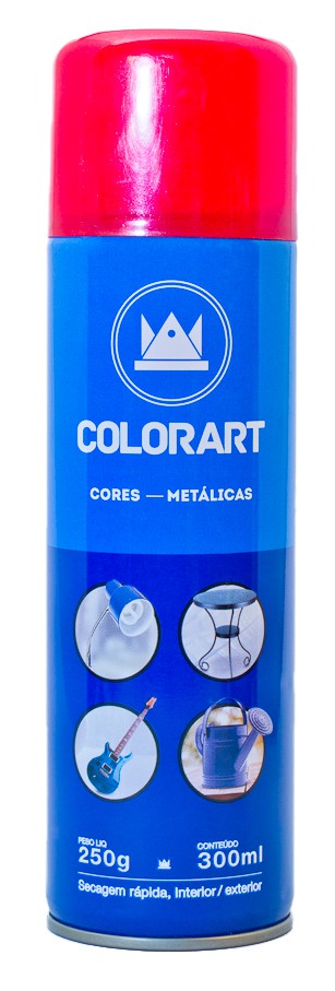 Colorart Cores Metálicas - Vermelho - id 61562