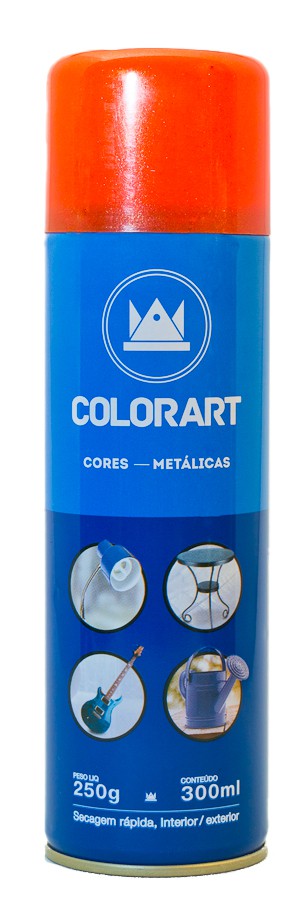 Colorart Cores Metálicas - Laranja - id 61566