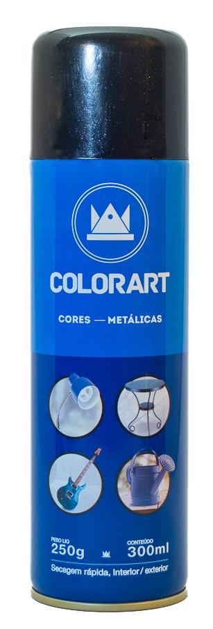 Colorart Cores Metálicas - Preto - id 61567