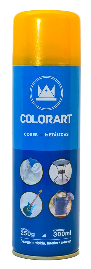 Colorart Cores Metálicas - Amarelo - id 61568