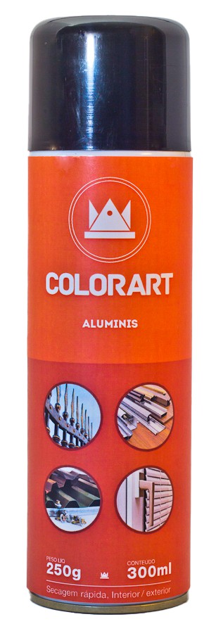 Colorart Aluminis - Preto - id 61614