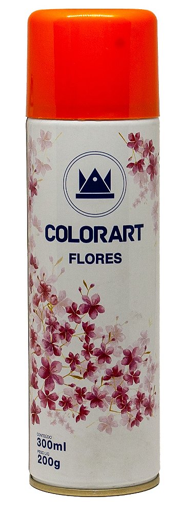 Colorart Flores Laranja - id 70136