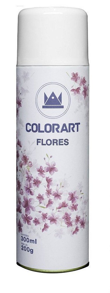 Colorart Flores Branco - id 70132