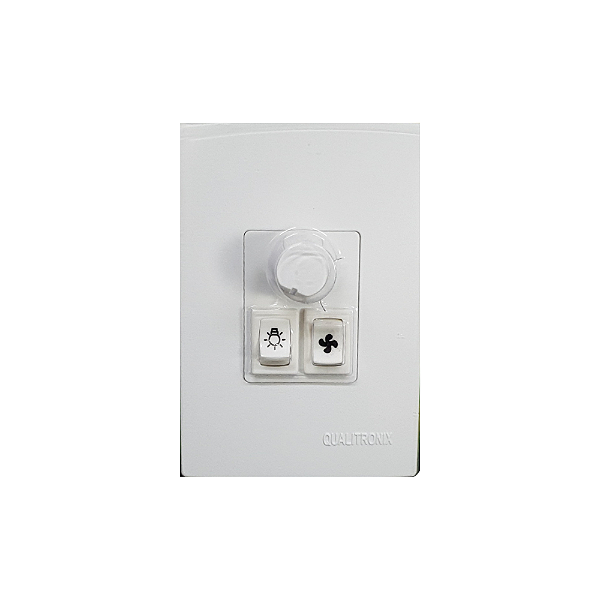 Controle para Ventilador e Lâmpada Qualitronix QV371