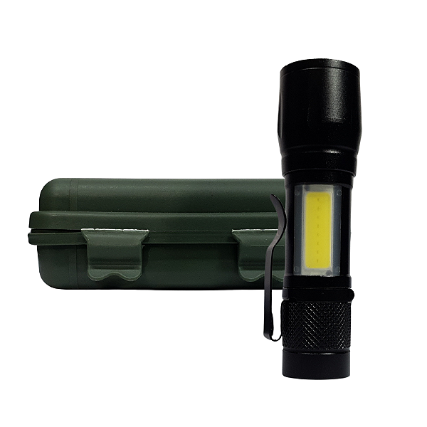 Lanterna Led Usb Portátil Carregável B-Max Bm-8400