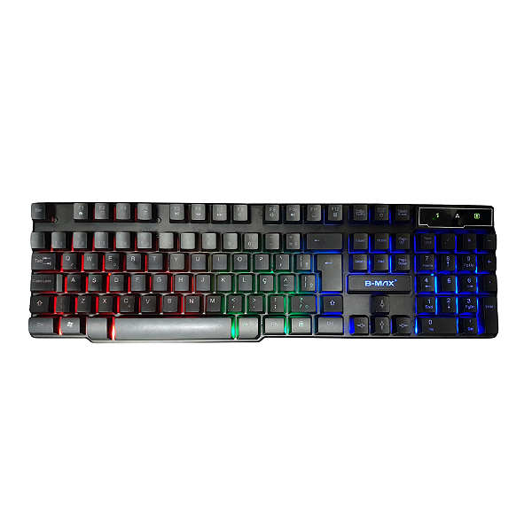 Teclado Gamer Semi-Automático RGB B-Max BM-T10