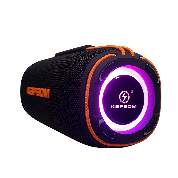 Caixa de Som  Bluetooth Estério Duplo Hi-Fi 60W IPX4 Kapbom KA-8196