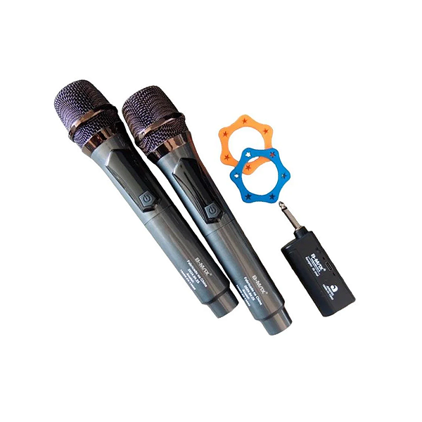 Par de Microfone Sem Fio B-max BM248B