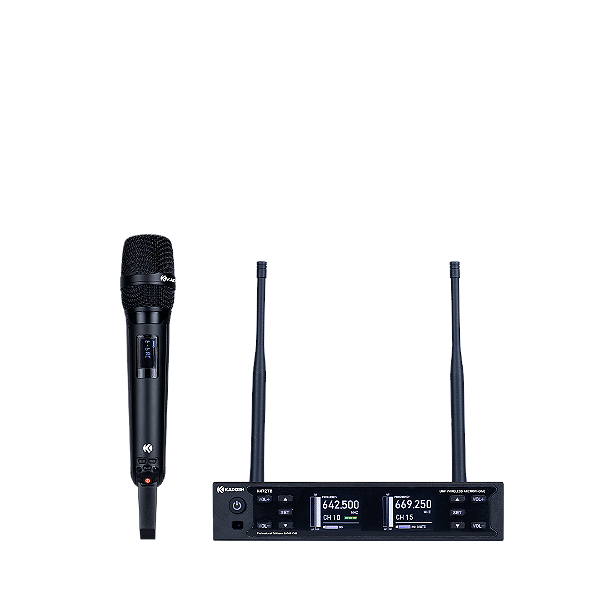 K461M TalkBack Microfone sem Fio UHF