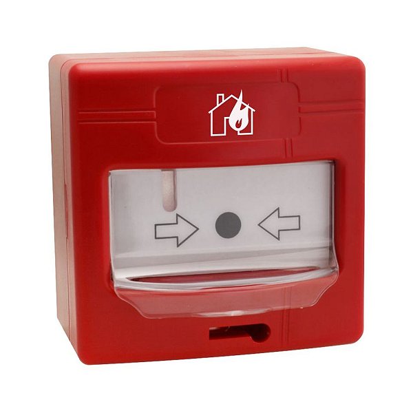 Acionador manual de alarme de incêndio - Convencional - GFE