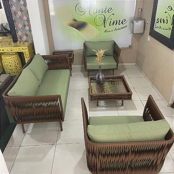 JOGO DE SOFÁ BAUER TRAMA TORCIDA