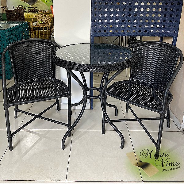 Jogo de Mesa com 2 Cadeiras Joy