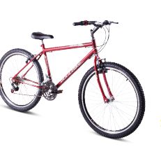 Bicicleta Gool Bike Turim  Adulto aro 26 com 18 marcha C/ Aero- Vermelha