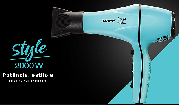 Secador Taiff Style 2000w Azul Thifany 220v