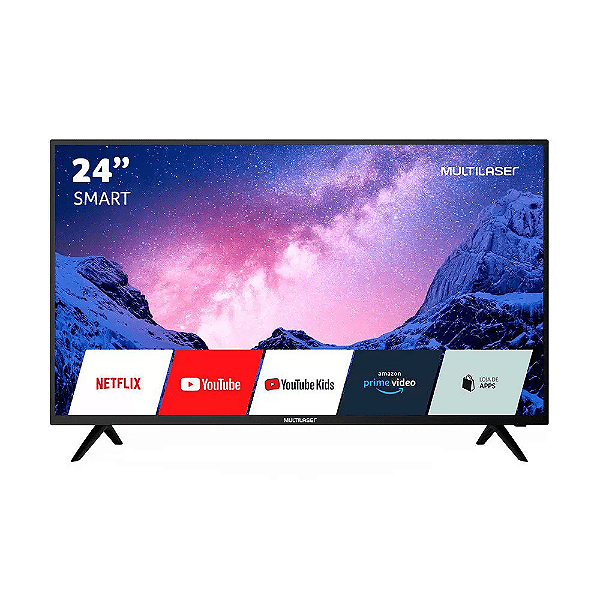 Tv Multilaser 24" Smart HD HDMI- TL040