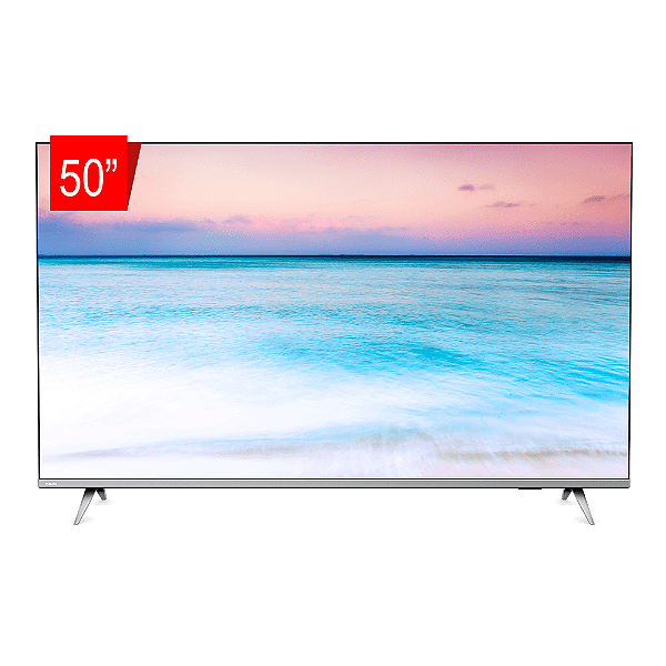 TV PHILIPS 50" SMART 4K LED LCD COMANDO DE VOZ-50PUG7408