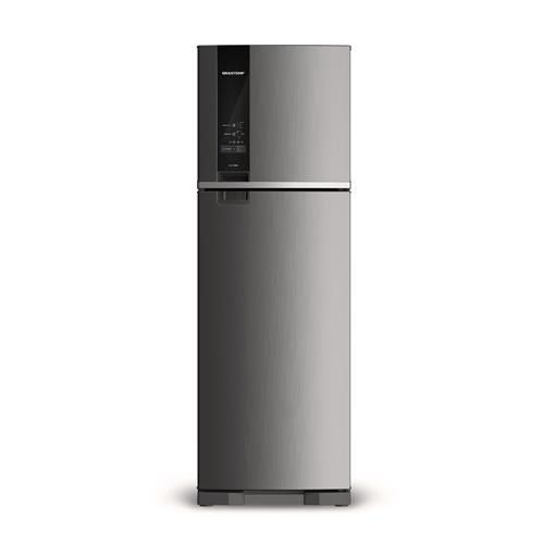 Refrigerador Brastemp BRM54 Frost Free Duplex 400 Litros painel digital Inox- BRM54JKBNA