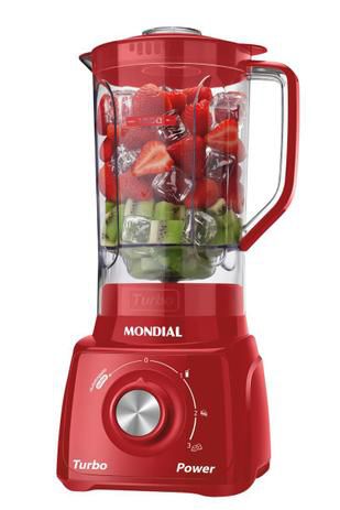 LIQUIDIFICADOR MONDIAL L-99-FR- VERMELHO 220V