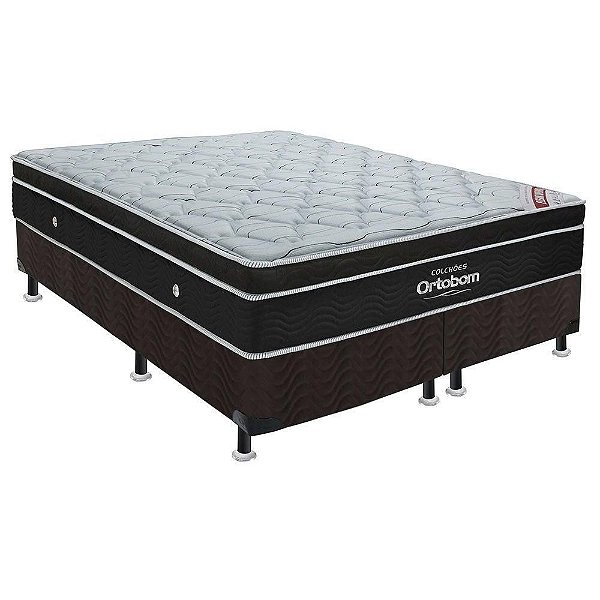 Cama Box Ortobom Elegant Superpocket  Queem-1.58x1,98x28 Molas pocket