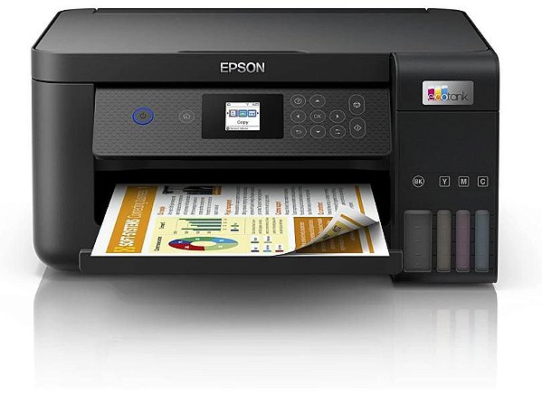 Multifuncional Inkjet Epson Ecotank L4260, wi-fi, duplex automático, lançamento, 50.000pgs, bivolt