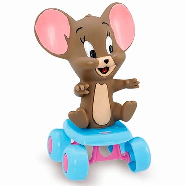 Boneco Jerry do Desenho Tom e Jerry Baby Anjo Brinquedos - Ref: 9084