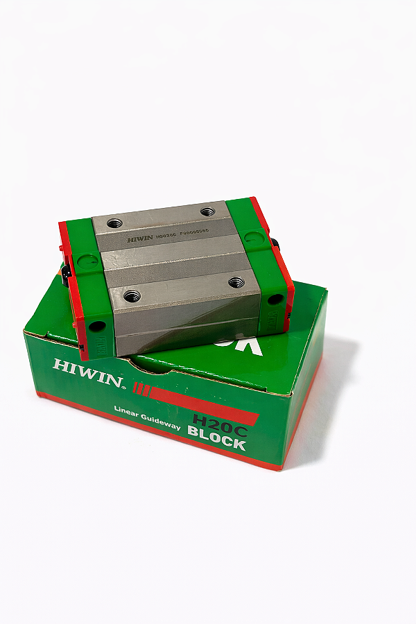 Bloco Sem Abas HIWIN HGH20-CA-Z0 Para Guia Linear Hiwin