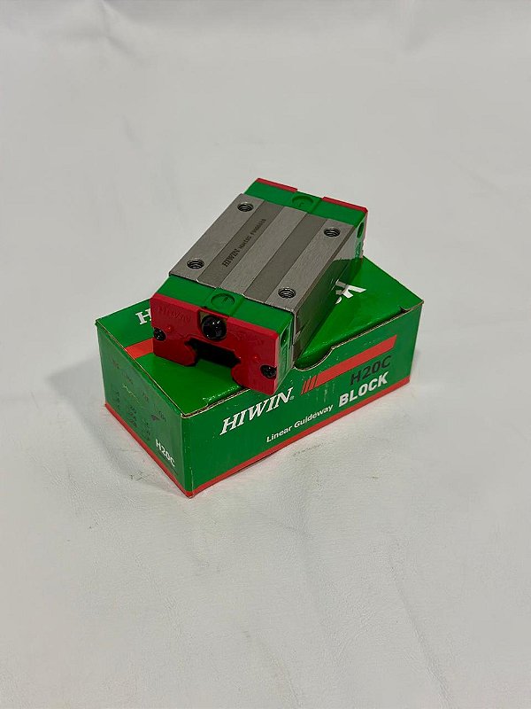 Bloco Sem Abas Hiwin – HGH20-CA-ZA Para Guia Linear Hiwin
