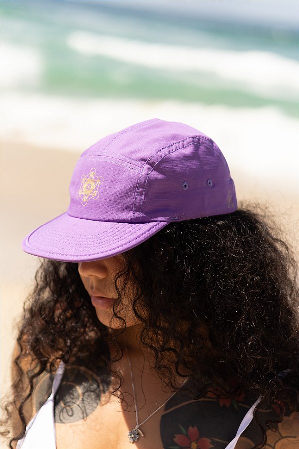 Boné Five Panel Metatrom - Roxo