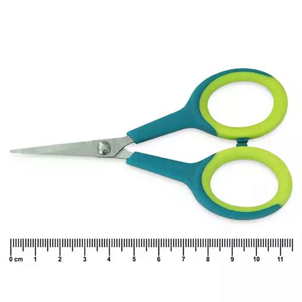 Tesoura de Precisão Lanmax Soft 4 Polegadas Verde LM-C004 27112