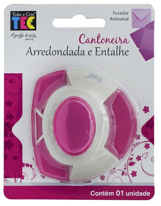 Furador de Papel Cantoneira e Entalhe Toke e Crie 17671