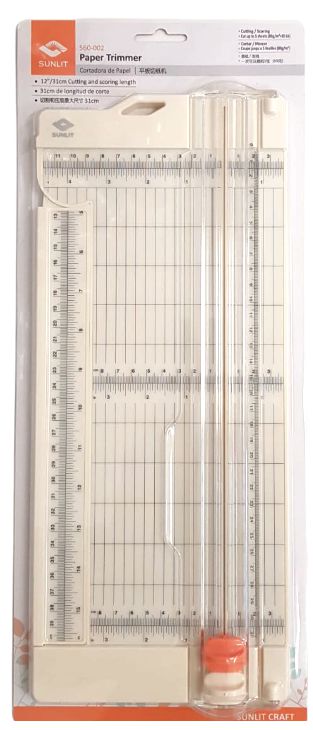 Guilhotina 2 lâminas Sunlit 31cm Corte e Vinco