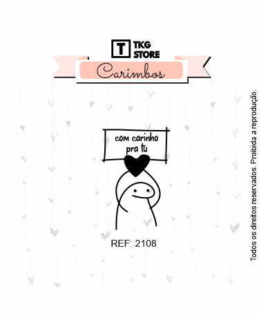 Carimbo Flork Plaquinha 2108