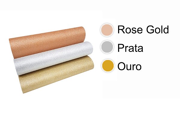 Papel Glitter A4 - Pacote c/ 10 Folhas